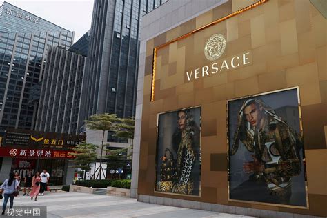 versace issues with china.